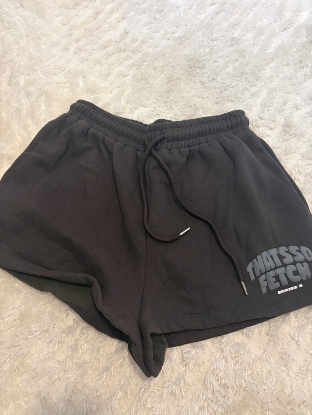 That’s so fetch Elastic-Waist Shorts with Drawstring